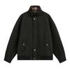 Men's Retro Plaid Stand-Up Collar Jacket - Autumn/Winter Trendy Couple Top