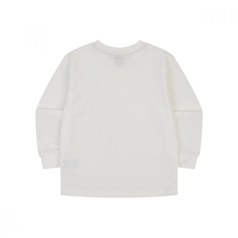 Kangol Kids Long Sleeve Tee Ivory Sa 0001