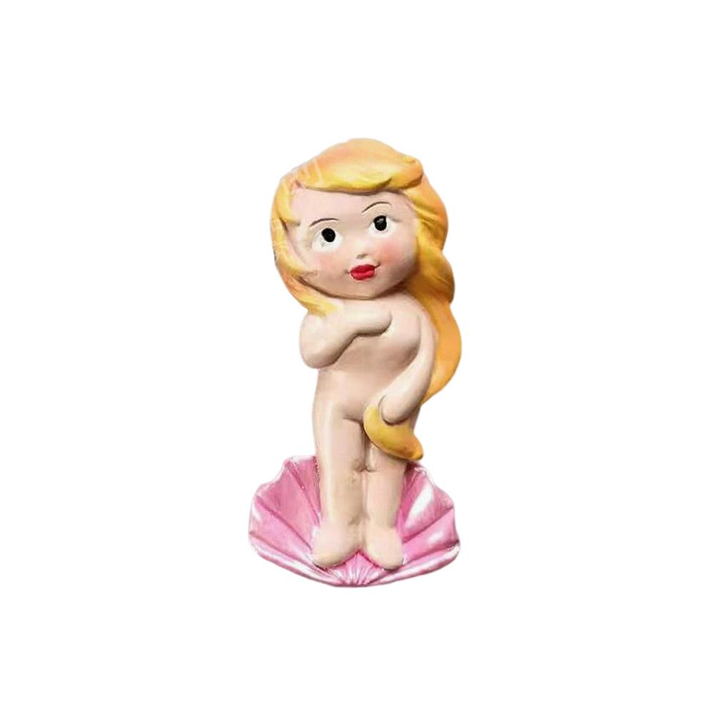 New Davinci David Venus Cartoon Creative 3D Personality Resin Design Refrigerator Stickers Home Kitchen Decoration Gift