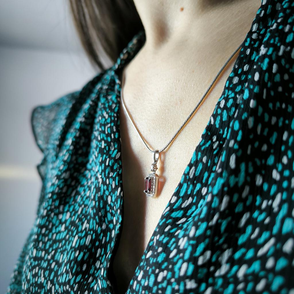 Silberanhänger mit Granat 1,631 ct (2204145)