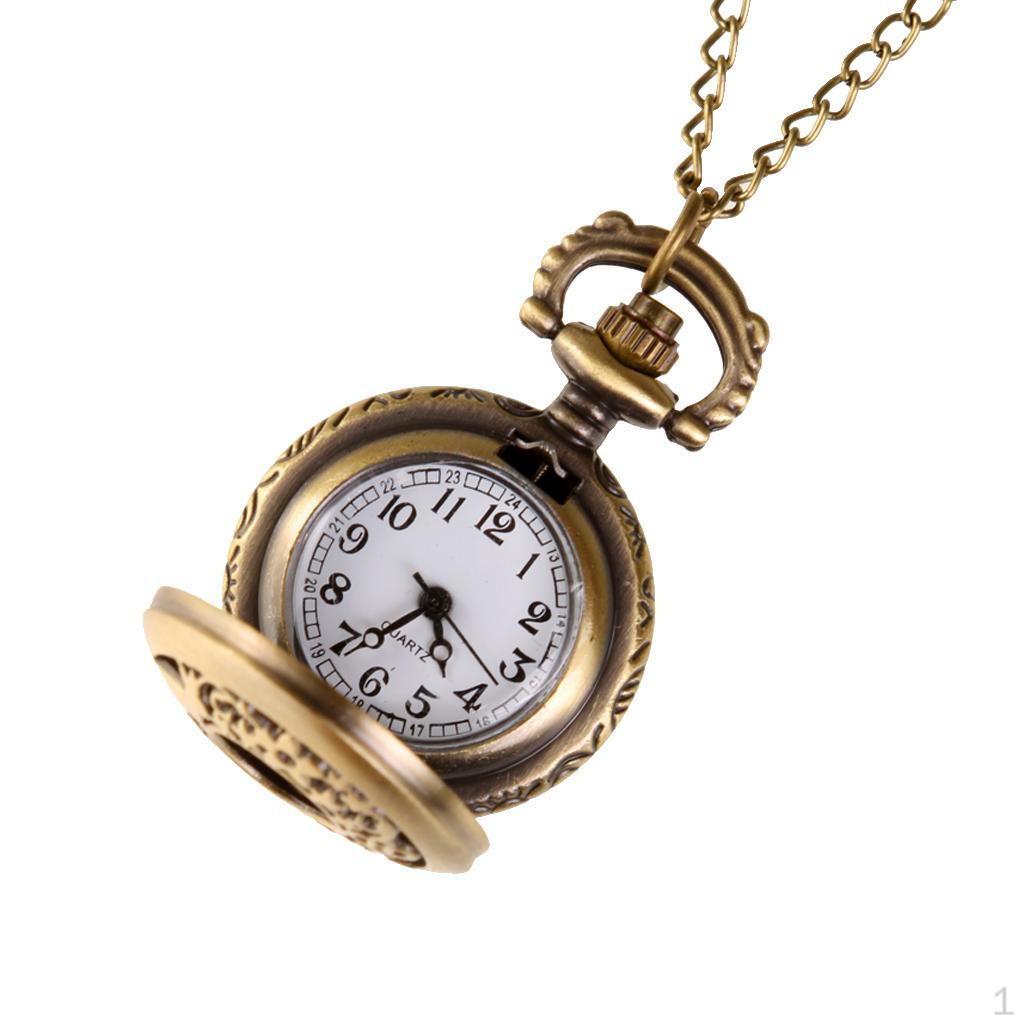 

Винтажные полые часы с цветочной гравировкой