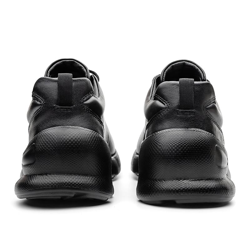 Fashion Genuine Leather Men's Casual Shoes Non-Slip Sneakers Luxury Brand Male Treking Footwear All-match Sports Shoes Outdoor Trainers