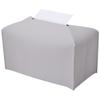 Rubonarie Faux Leather Tissue Case for Car, Nordic Style (Light Gray)