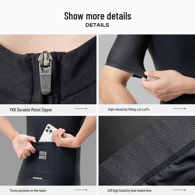 Rockbros Lightweight Short Sleeve Cycling Jersey