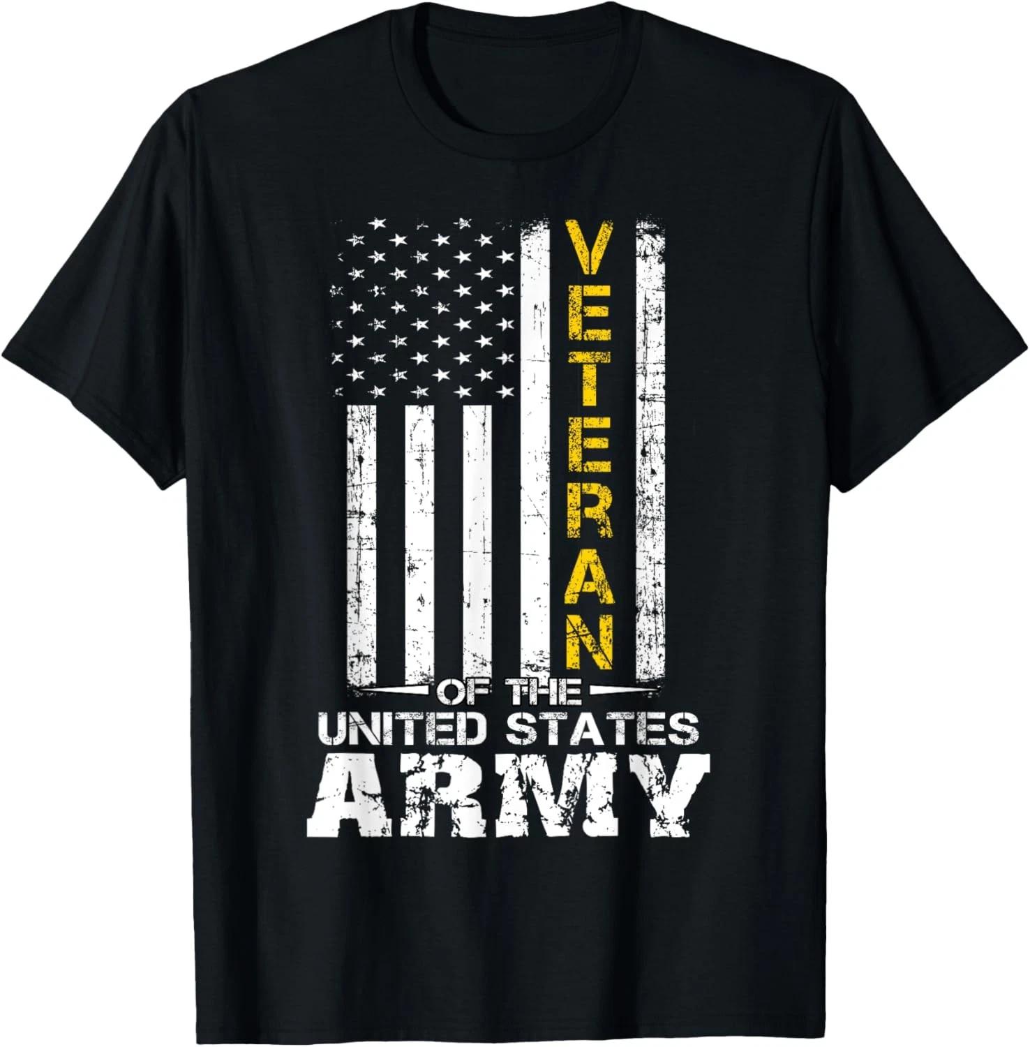 Veteran United States US Army veteran Gold T-Shirt XXL