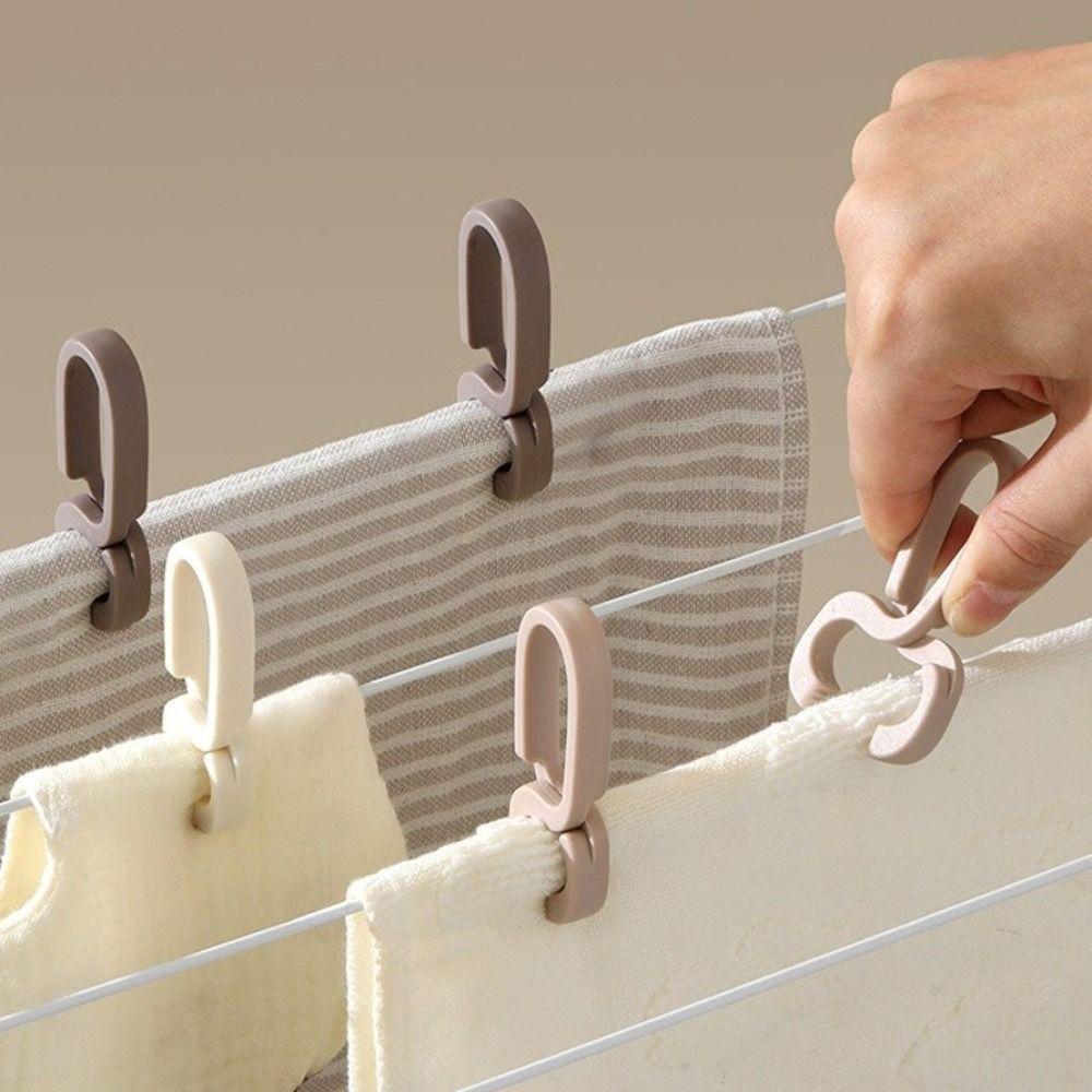 20pcs PP Clothesline Clips Windproof Clothes Hangers New Hanging Clips  Clothes Drying