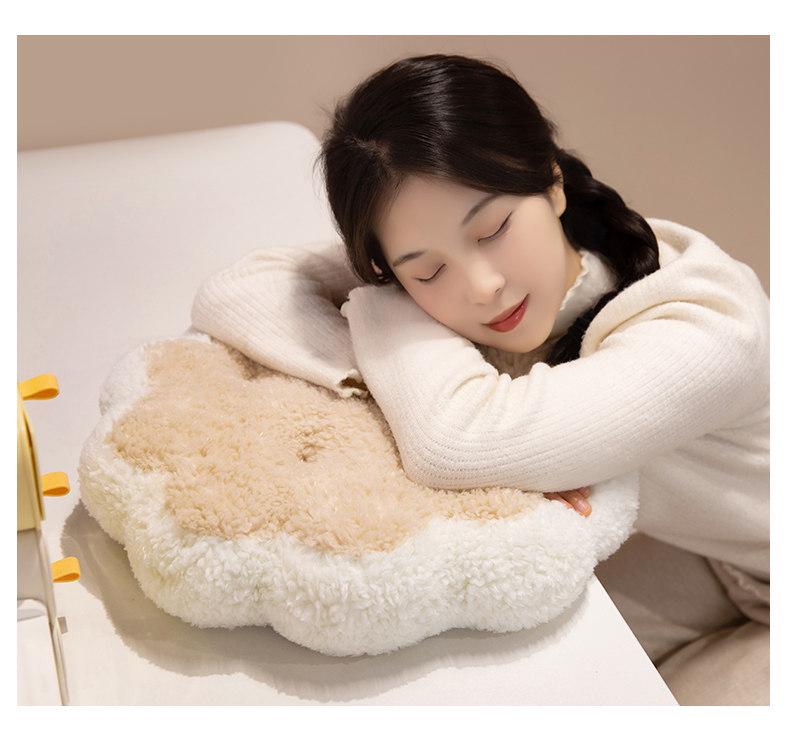 Multicolor Round Non-Slip Macaron Seat Cushion for Home or Office Chair