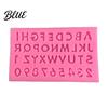 Flexible Molds for Fondant Alphabet Number Silicone Mold Cake Decorating Mini Letters 0-9 Baking Tool Bakery Supplies Cakes Non-stick Resin