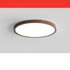 NuFeng 60CM Walnut Bluetooth LED Ceiling Lamp