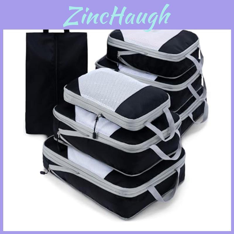 Modern Travel Packing Cubes With Oxford Fabric For Clothes And Accessories Storage
