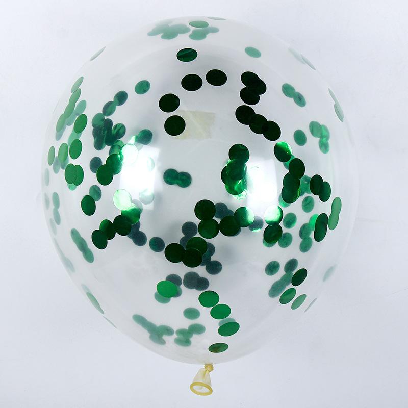 10/20/50 Pcs Colorful Confetti Balloons 12 Inch Transparent Sequin Balloons Wedding Birthday Balloons Festival Decoration Ballon 5