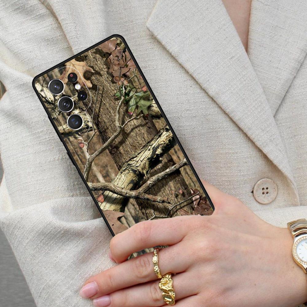 Deer Hunting Camo Cell Phone Case for Samsung Galaxy S26 Ultra S25 S24 S23 S22 S21 S20 Note10 Cover