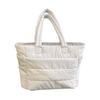 Padded Tote Bag Large Capacity Handbag Lightweight Shoulder Bag Commuter Tote for Women Work Date Party Shopping