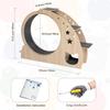 Custom Logo Interactive Cat Entertainment Cat Wheel Treadmill Wooden