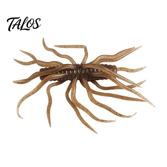 Bass Fishing Tackle 1/3/5Pcs 9.5cm/9g Floating Soft Lure with Multi-Tentacles, Realistic Topwater Baits Bionic Bait, Artificial Swimbait for
