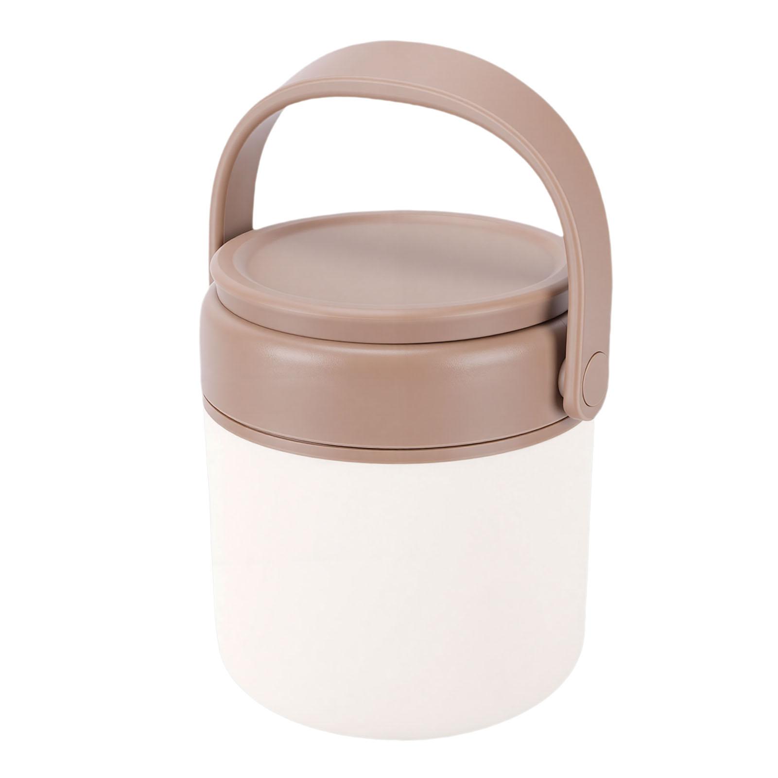 Insulated Soup Cup Stainless Steel Foldable Handle Portable Food Storage Container for School