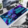 Lewis Hamilton Personalized Large Mouse Pad Custom Name Text Extended Desk Mat Gaming Mousepad