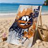 Ny Islanders Pride Strandtuch, Superweiche Mikrofaser, Perfektes Geschenk für Sie/Ihn, Geburtstag, für Pool, Strand, Reisen, Dekoration Strandparty