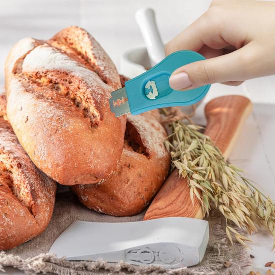 Brödskärare Extraherbar magnetiskt bröd Lame Sharp Blade Surdeg Scoring Tool för Hem Kök Bageri