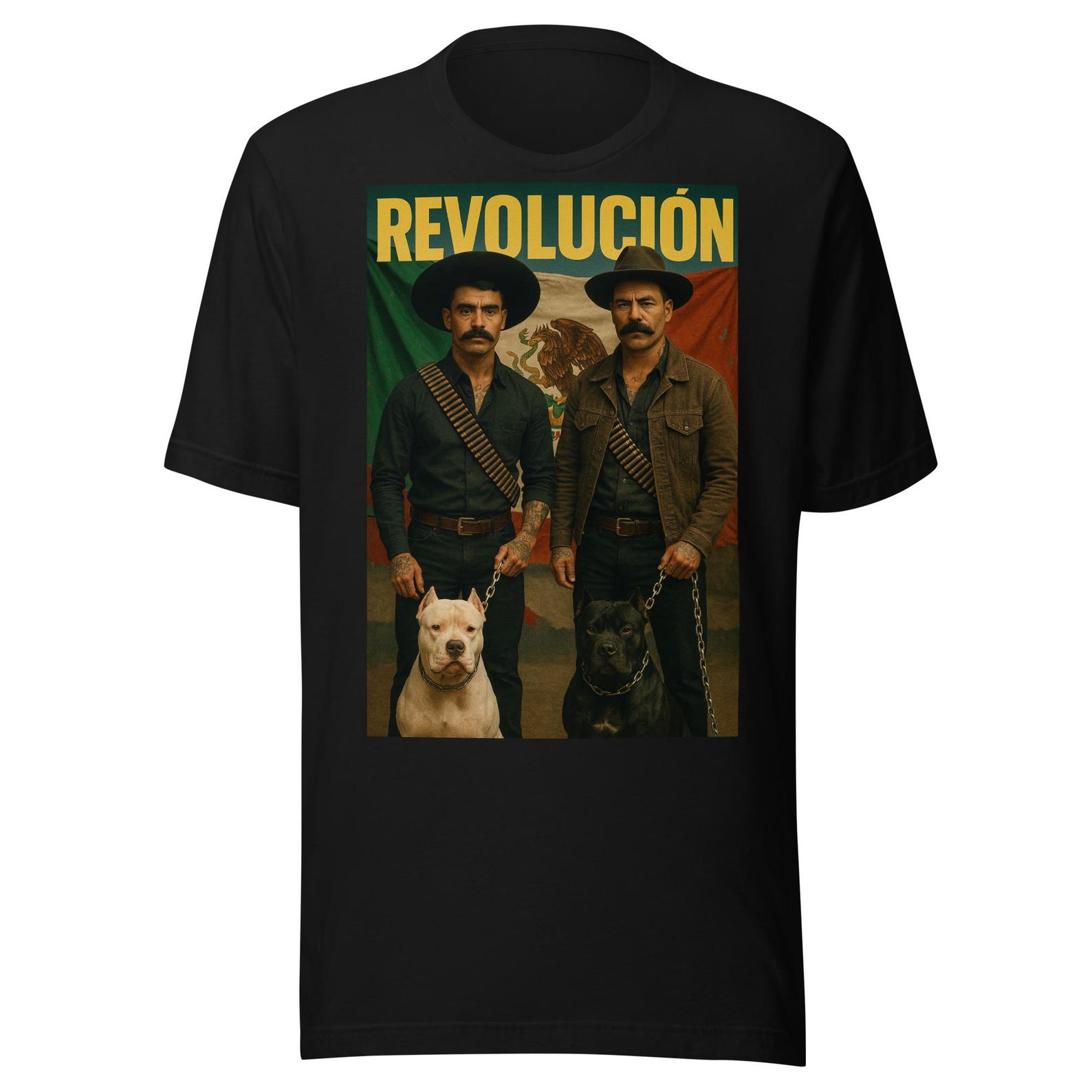 Zapata Y VIlla Revolucion Unisex t-shirt M