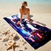 1pc Transformers2 Beach Towel, Comfortable and Thick, and Swimming/Bath/Picnic/Camping Towel, Suitable for Seaside Beaches