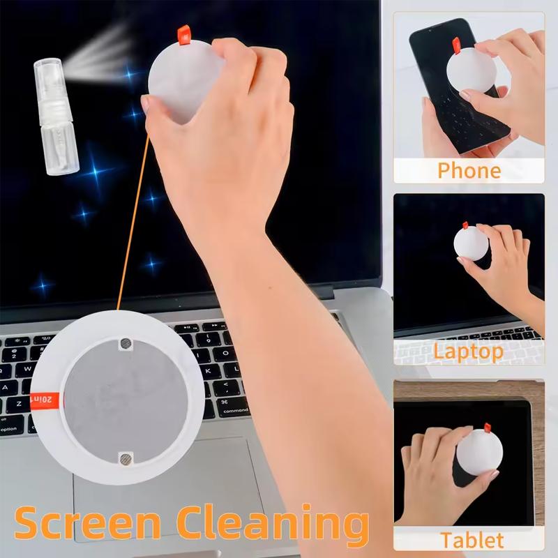 20 In 1 Cleaning Kit+desktop Vacuum Cleaner,phone Screen Cleaning Cloth,digital Camera,headphone,phone Cleaning(with Detergent)