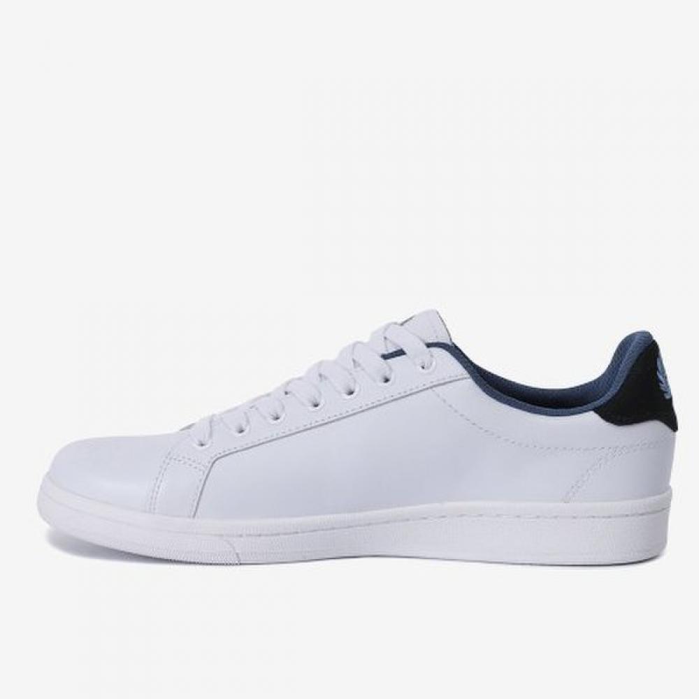 Fred Perry Men S White Leather SneakerS B721