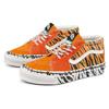 Vans Unisex Aries x Og Sk8-Mid Lx Tiger Bright Orange Black VN0A4BVC9WW