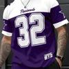 Men's Summer Casual Sports 3D Digital Print T-Shirt