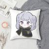 BBlack Clover Doublesided Printed Square Decorative Cushion Cover for Sofa Living Room Home Decor