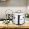 Supor 304 Stainless Steel Double-Layer Steamer