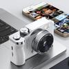 4K Digital Ccd Camera 2.4 Inches Screen 6.4Million Pixels Camcorder 16X Zoom For Students Beginner Photography Long Battery Life