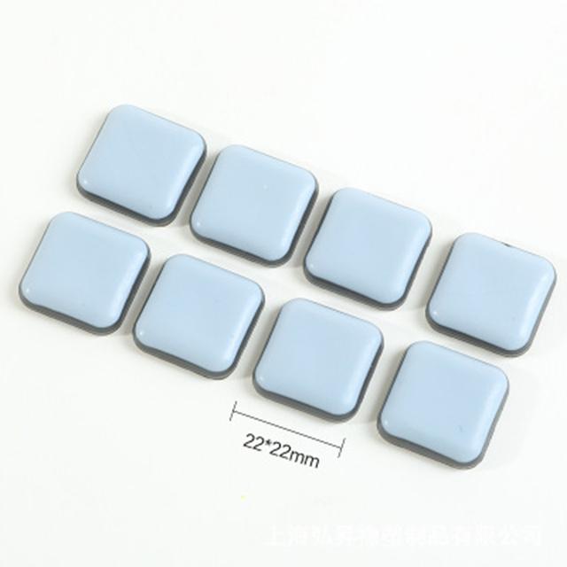 8pcs/Set Furniture Slider Pad Table Bases Protector Chair Leg Feet Coaster Carpet Ground Magic Moving Anti-Abrasion Floor Mat