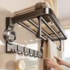 Suction Cup Bathroom Towel and Storage Rack Set