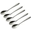 Oaks Smooth Spoons, Set of 5, Made In Japan, TSUBAME TD12