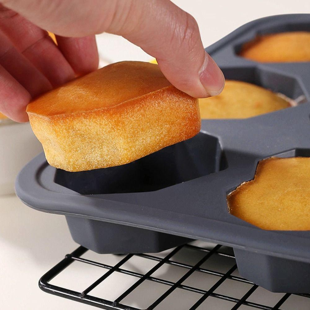 12-Cavity Silicone Cake Mold Food-Grade Pudding Jelly Mold Heart-Shaped Baking Mold  Dessert Making