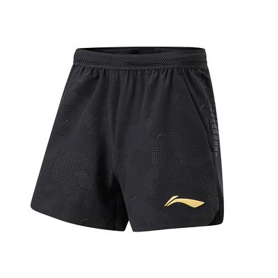 Solid Color Quick-Dry Cool Casual Shorts Men Shorts Black AAPU047-1