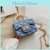 Sweet Fresh Style Pearl Chain Kids Bag 2022 Mini Cute Girl Crossbody Jelly Bag