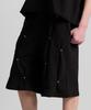 TENER Studded Hotpiece Bermuda Pants Black