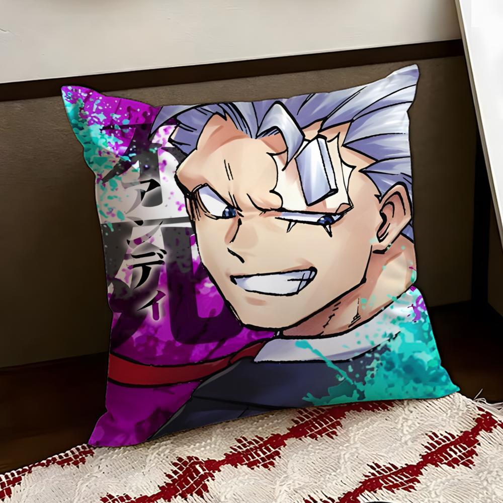 UUndead Anime UUnluck Cushion Cover Reversible Soft Durable Pillow Cover Home  Car MultiScene Use for Daily Comfort