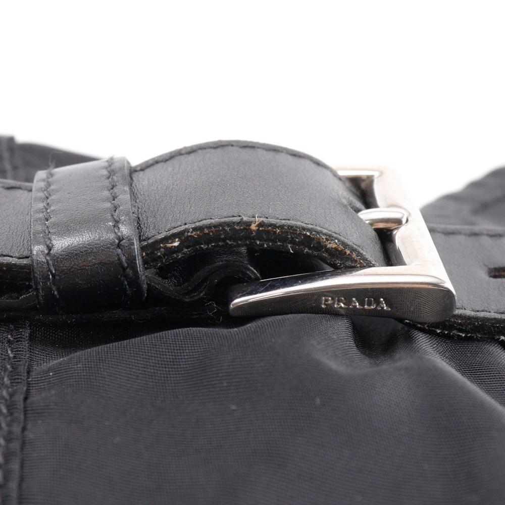PRADA Shoulder Bag Messenger bag NERO black Nylon unisex Used
