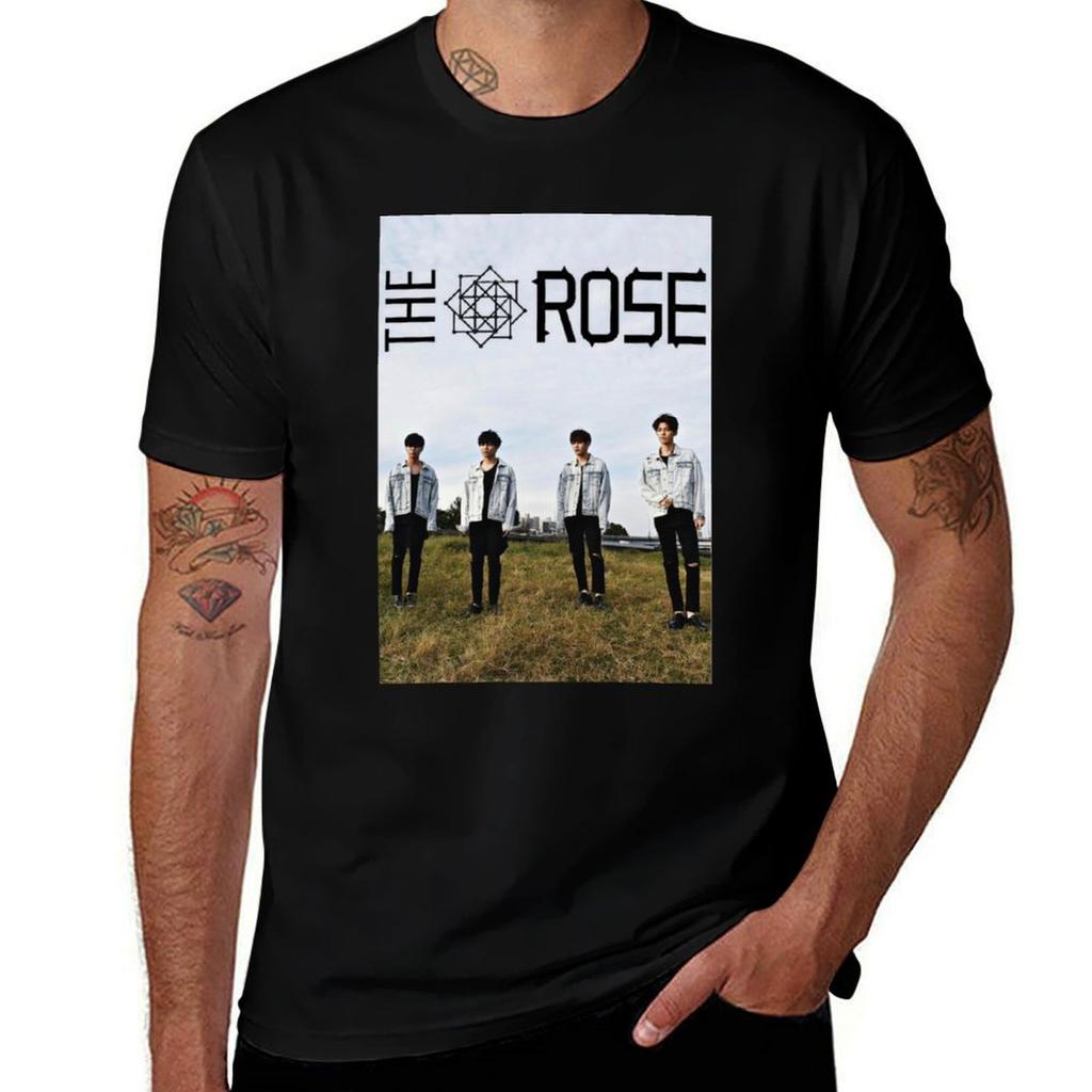 The Rose Long Tshirt Large Size Soft Cotton Tshirt