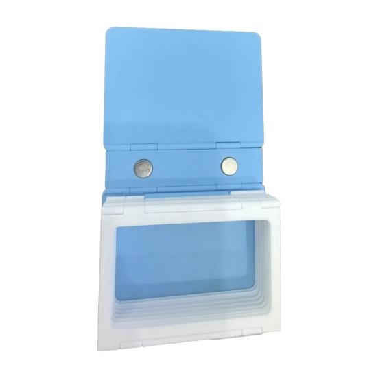 

Mini Photo Album with Clear Sleeves Portable Picture Holder for Wallet-Sized Photos Creative Photo Folder Novelty Display for Weddings Birthdays