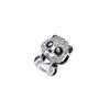 Pandora MOMENTS Fashionable, Exquisite and Versatile Sparkling Cute Panda 925 Silver Accessories Women's 790771C01