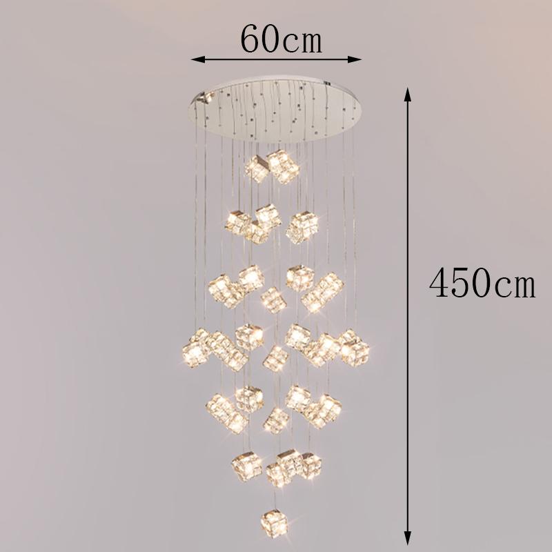 Home decorationPendant Lights, Luxury Crystal Living Room Chandelier, Bedroom Pendant Lamp, Ceiling Light, Indoor Lighting