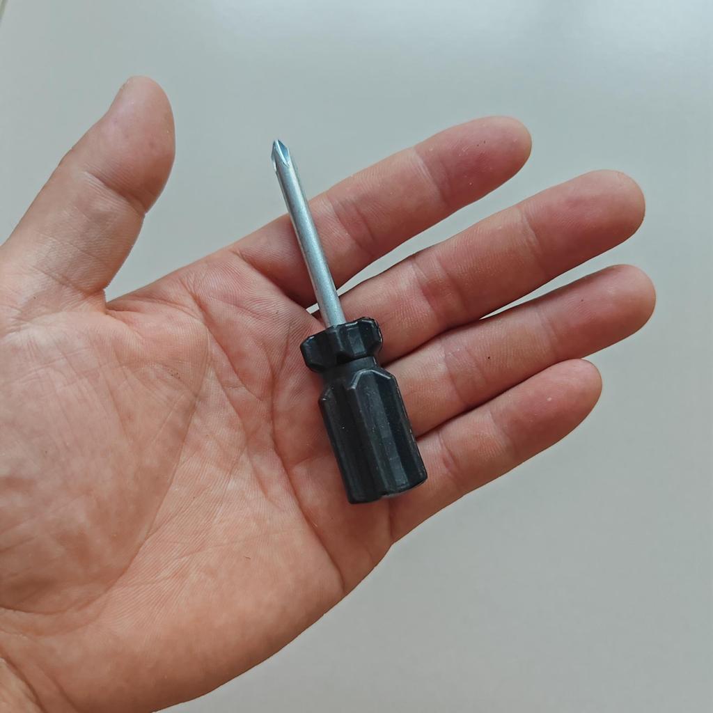 Schwarzer Griff Stark Magnetischer Kreuzschlitz- und Torx-Schraubendreher