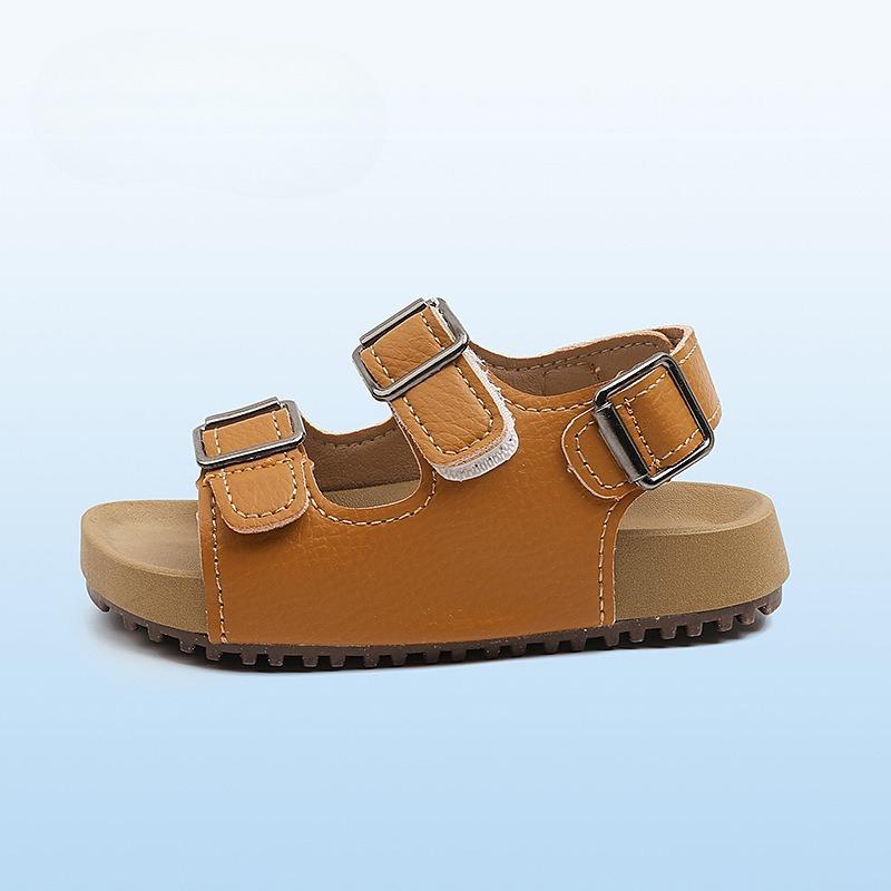 

Sandals - Boys and Girls Soft-soled Beach Shoes, Breathable and Anti-slip Shoes 25 хакі