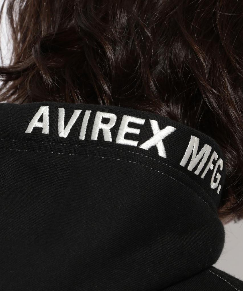 AVIREX TACTICAL PULLOVER PARKA L Black 783-4931006
