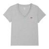 Womens/Ladies Logo V Neck Short-Sleeved T-Shirt