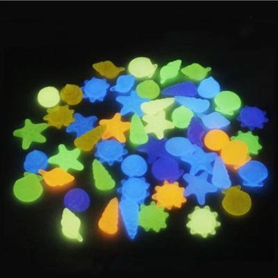 50/100Pcs High Brightness Colorful Luminous Stones Handmade Micro Landscape Glowing Stones Long-lasting Multicolor